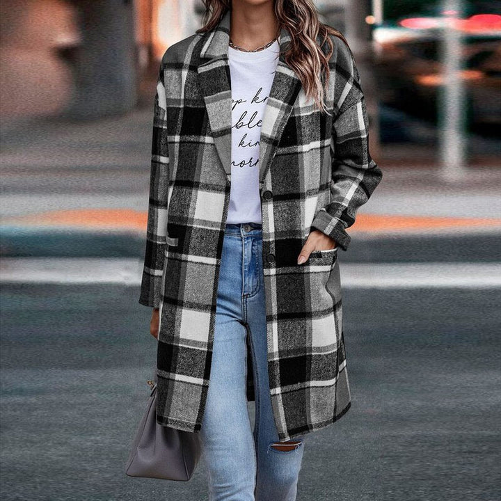 Echoarchiv | Karierte Jacke für Frauen - Stylisch und Bequem
