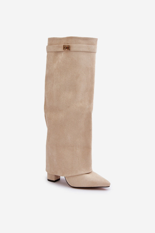 Echoarchiv | Elegante Kniehoge Stiefel mit Riemchen