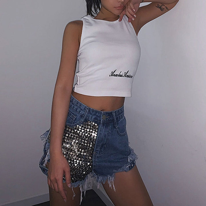 Rivet Shorts Aushöhlen – Avélisse
