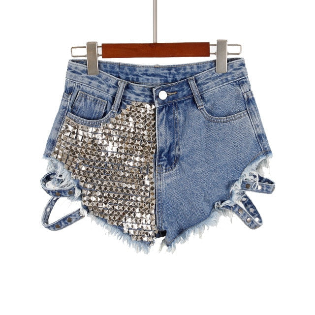 Rivet Shorts Aushöhlen – Avélisse