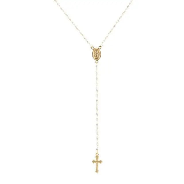 Elegante Rosenkranz Kette für Damen – Avelisse