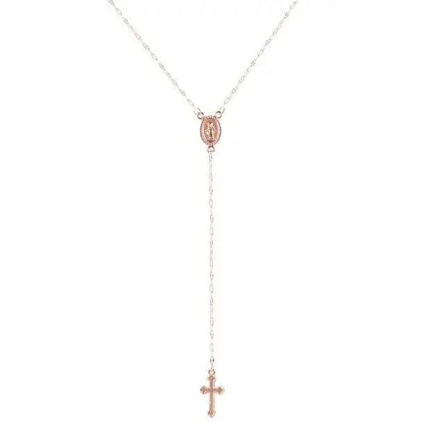 Elegante Rosenkranz Kette für Damen – Avelisse