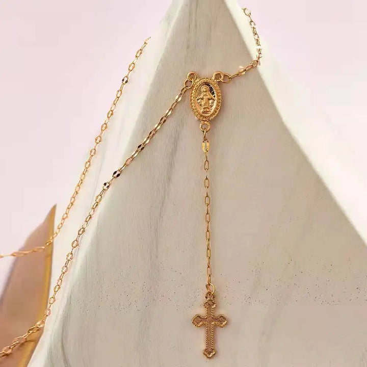 Elegante Rosenkranz Kette für Damen – Avelisse