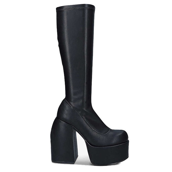 Echoarchiv | Kniestiefel mit hohem Absatz: DamenEchoarchiv 2024