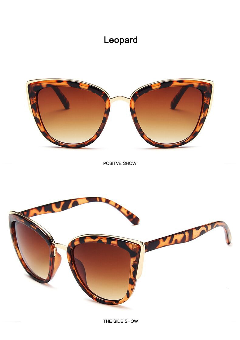 Echoarchiv | Cat Eye Retro Fahrender Runde Metallrahmen Sonnenbrille