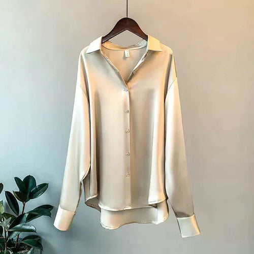 Echoarchiv | Damen Satin Hemd
