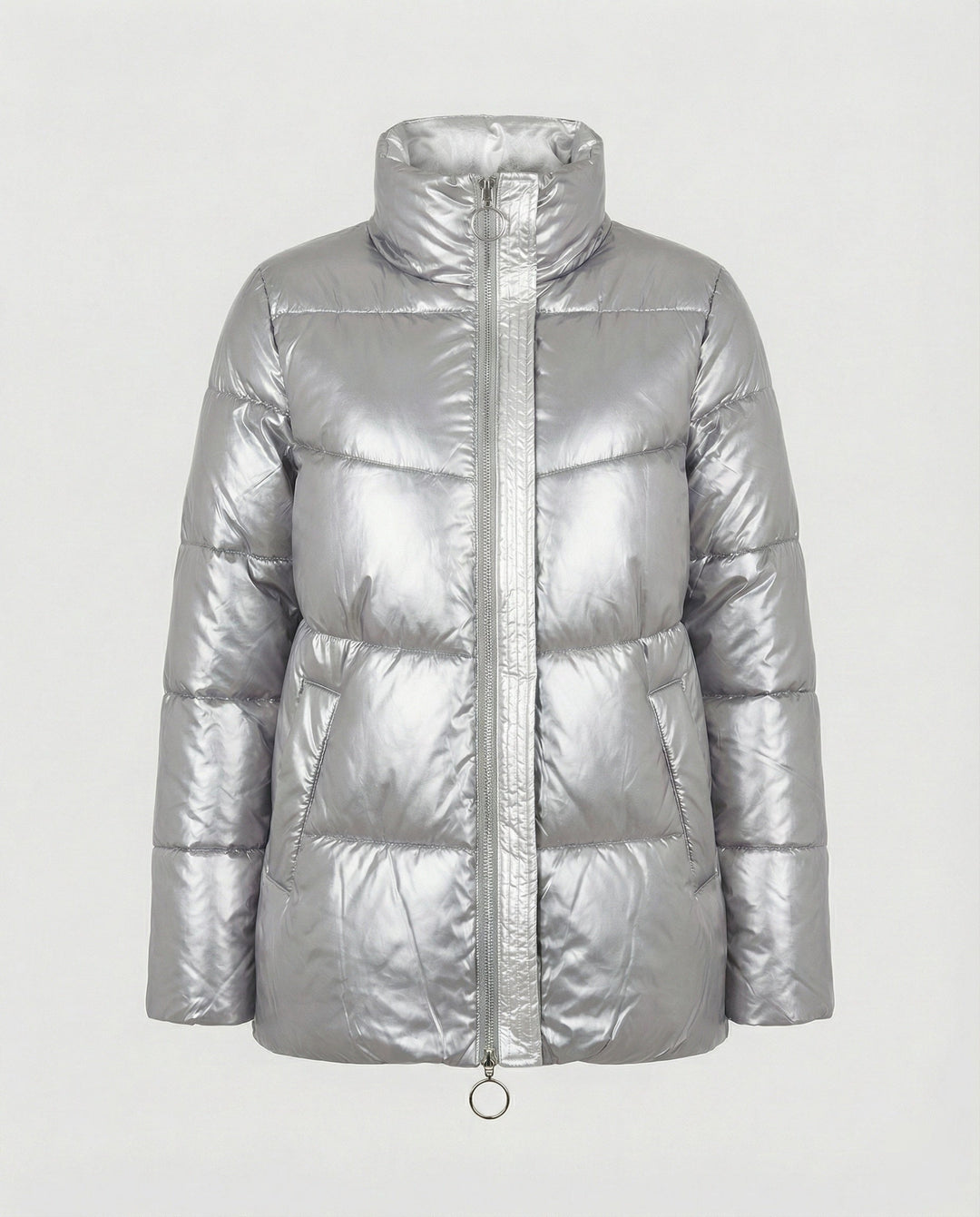 Echoarchiv Glänzende Leuchtende Stylische Jacke