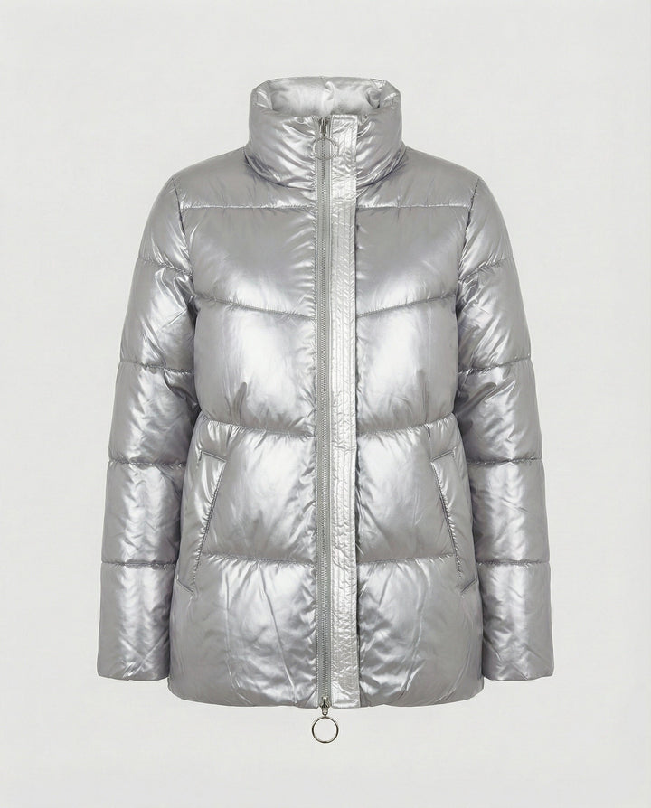 Echoarchiv Glänzende Leuchtende Stylische Jacke