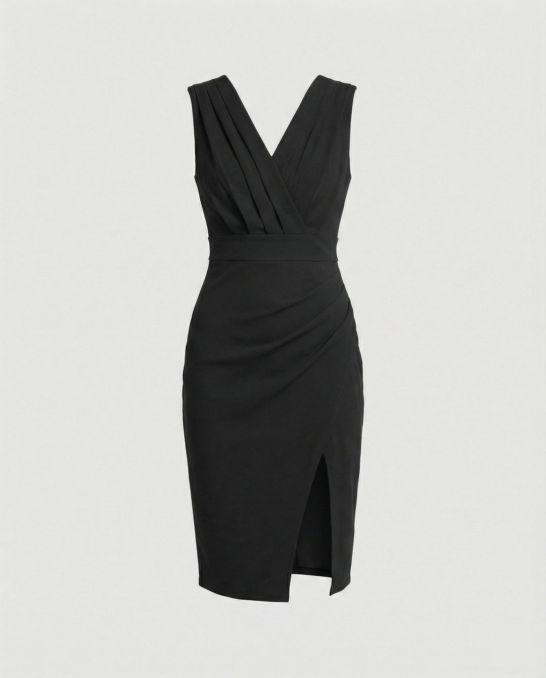 Echoarchiv | Ärmelloses Kleid mit Hoher Taille
