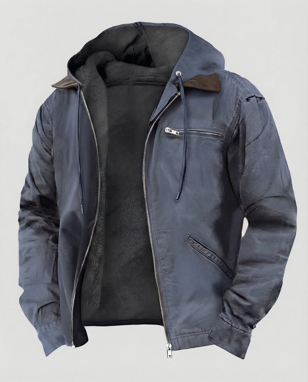 Outdoor-Jacke Herren Kapuze