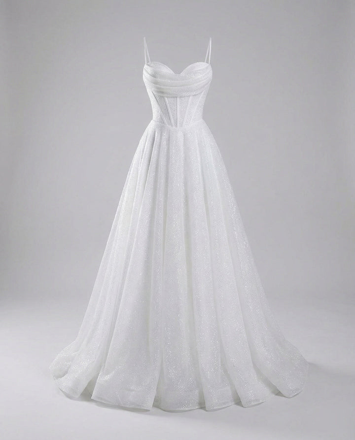 Echoarchiv | Glitter Ballkleid mit Schnürung