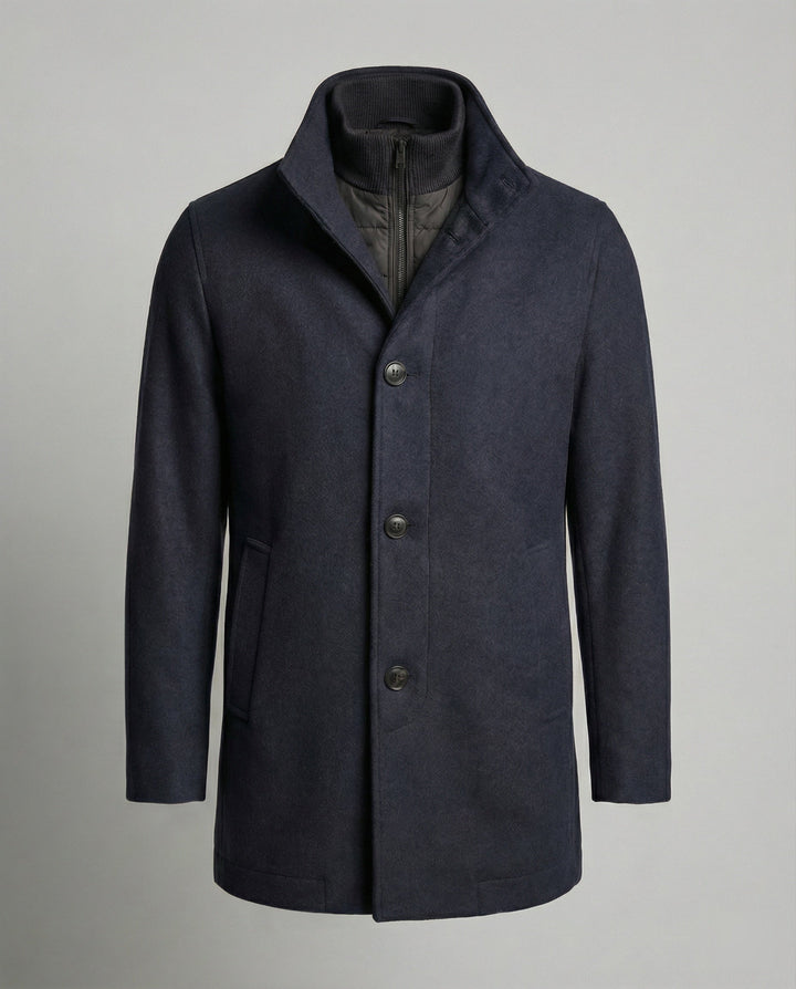 Die verfeinerte und luxuriöse Jacke mit Weste