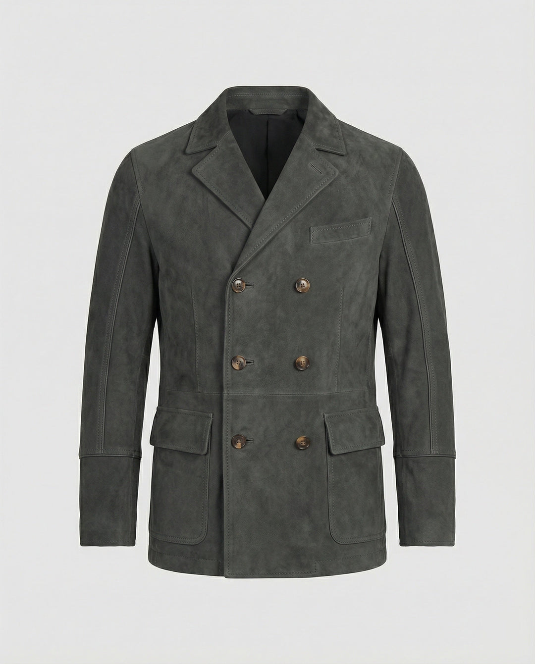 Echoarchiv - Klassischer Herbst Doppelreihiger Blazer für Männer
