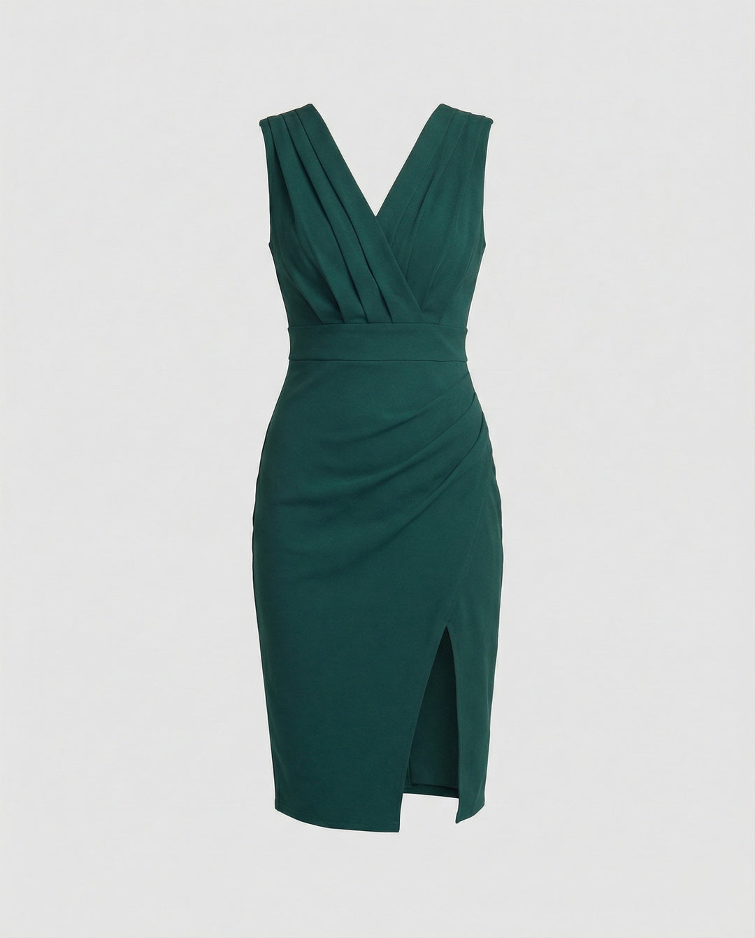 Echoarchiv | Ärmelloses Kleid mit Hoher Taille