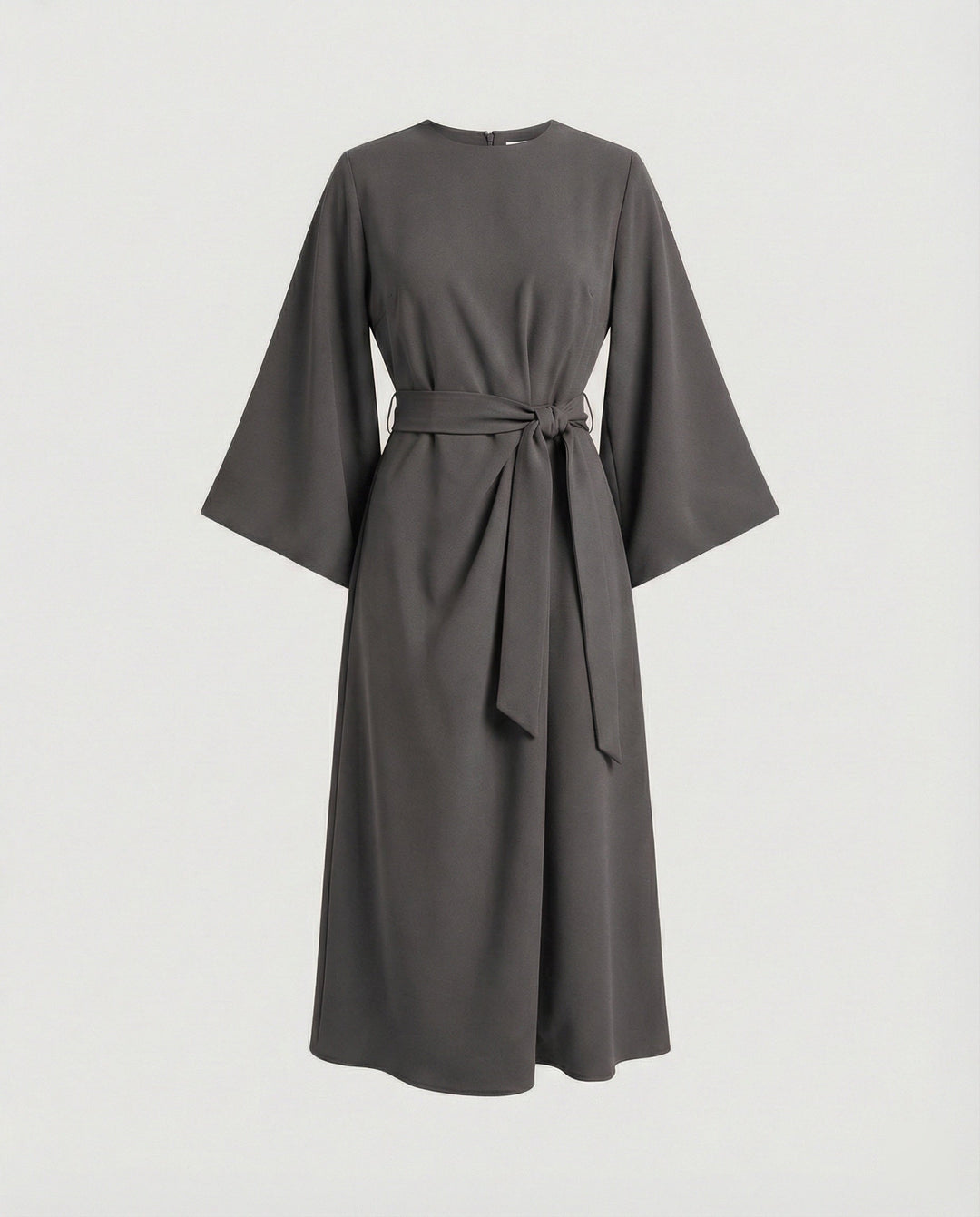 Echoarchiv | Elegantes Kleid mit Laternenärmeln und Gürtel