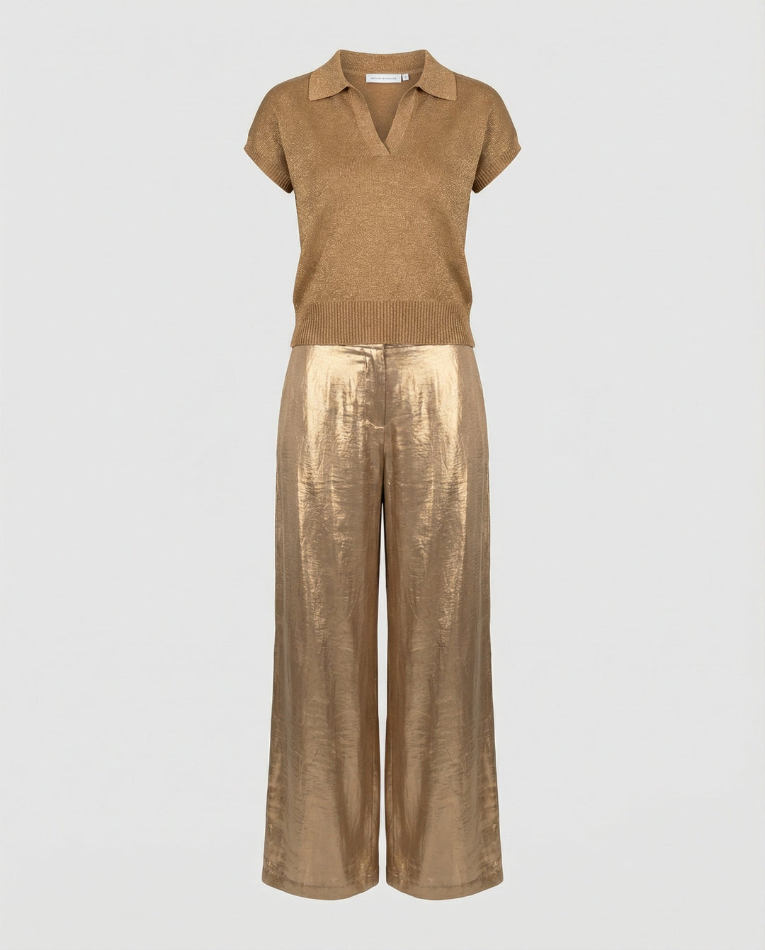 Damen Top- und Hosen-Set mit Bequemem Schnitt & Stylischem Design | Echoarchiv