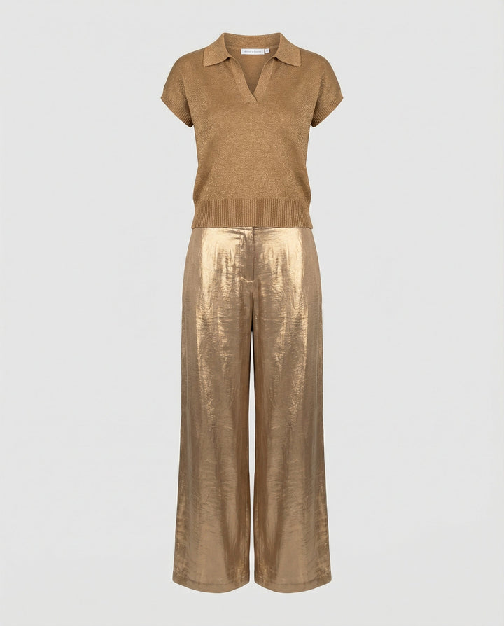 Damen Top- und Hosen-Set mit Bequemem Schnitt & Stylischem Design | Echoarchiv