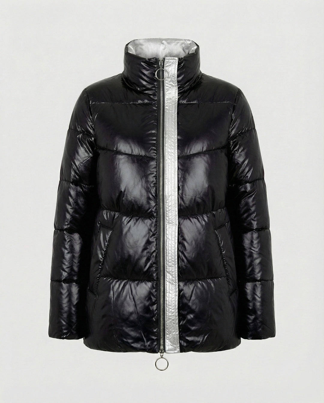 Echoarchiv Glänzende Leuchtende Stylische Jacke