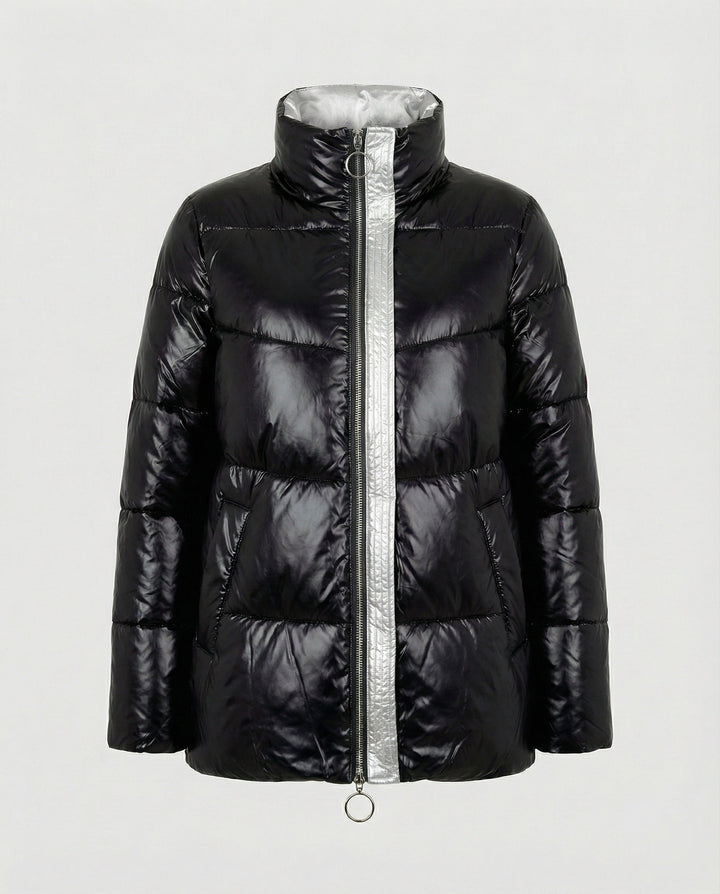Echoarchiv Glänzende Leuchtende Stylische Jacke