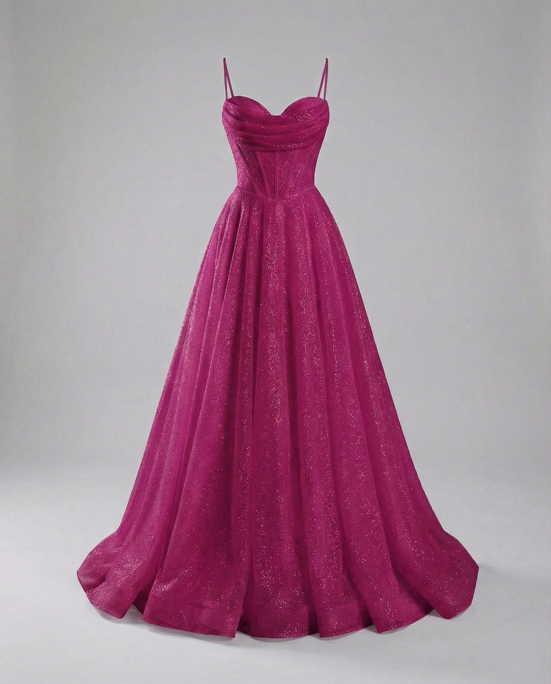 Echoarchiv | Glitter Ballkleid mit Schnürung