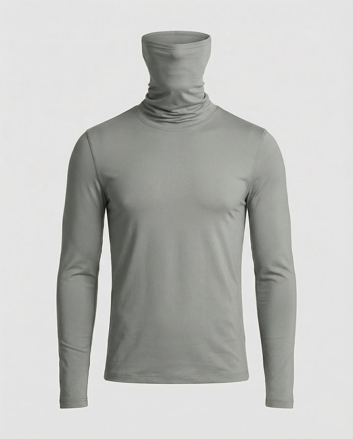 Herren Funktionsshirt mit hohem Kragen und innovativem Feuchtigkeitsmanagement Echoarchiv