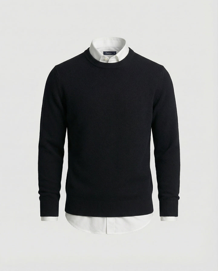 Luxuriöser Kaschmirpullover Herbst