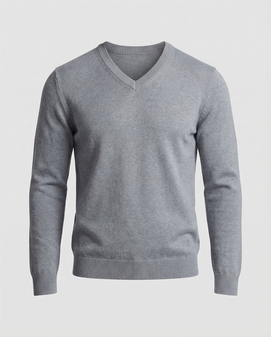 Herren V-Ausschnitt Feinstrickpullover – Norvane