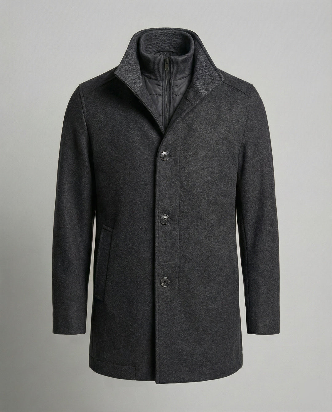 Die verfeinerte und luxuriöse Jacke mit Weste