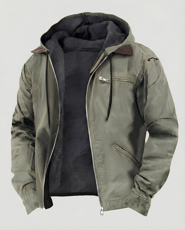 Outdoor-Jacke Herren Kapuze