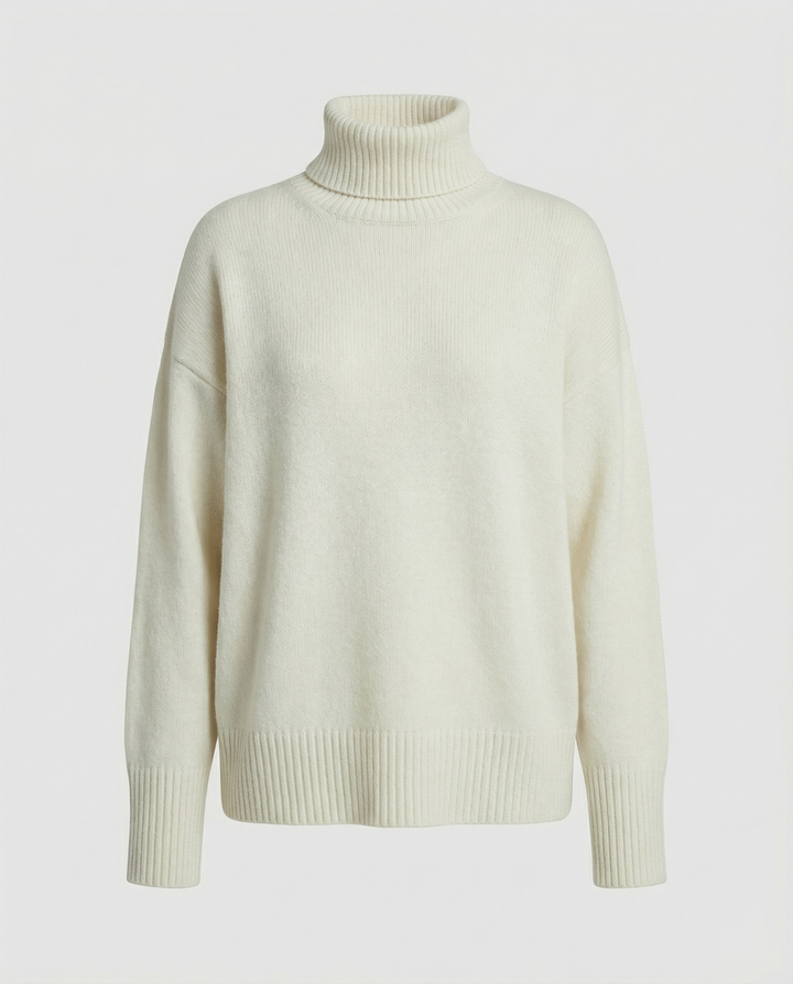 Damen kuscheliger Rollkragenpullover Echoarchiv