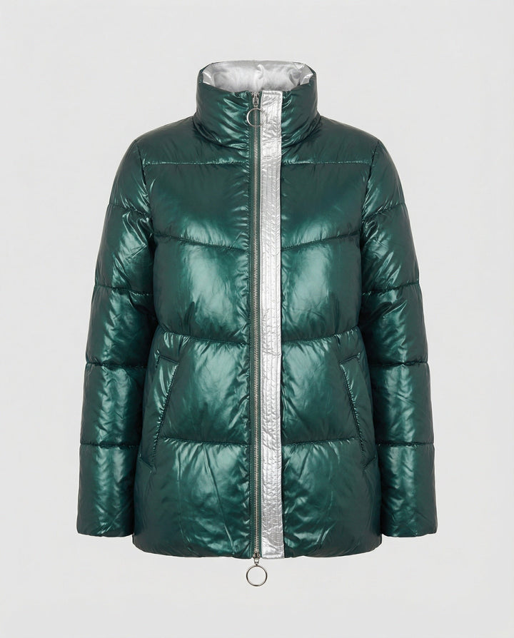 Echoarchiv Glänzende Leuchtende Stylische Jacke
