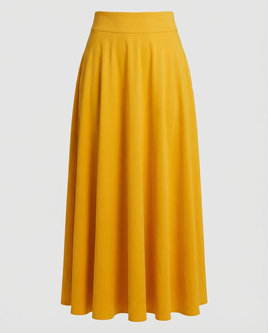 Damen Luftiger Maxi-Rock mit hohem Taillenbund Echoarchiv