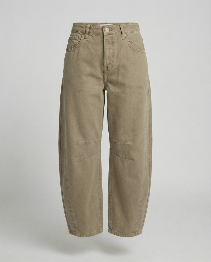Echoarchiv | Damen Trendy Weite-Bein Hose Denim