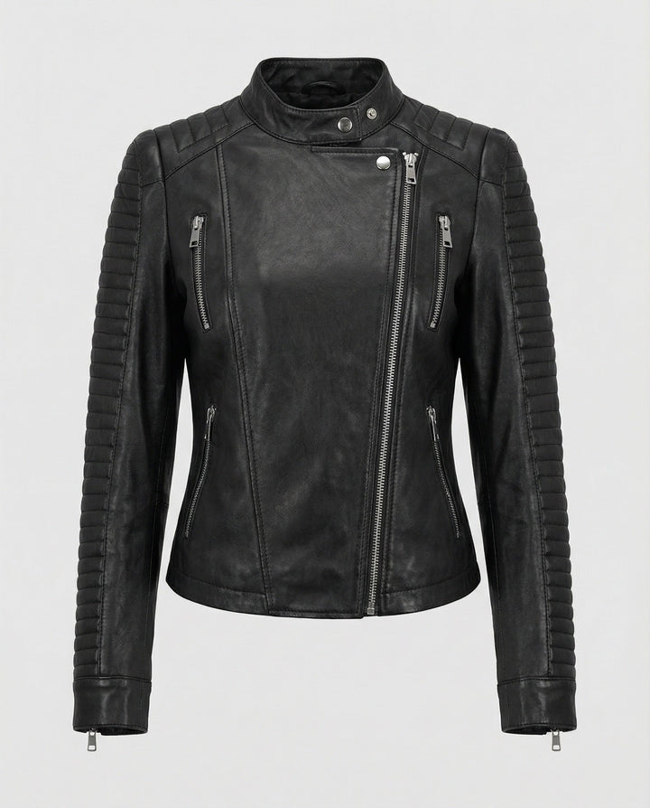 Echoarchiv | Damen Lederjacke Stilvoll Zeitlos