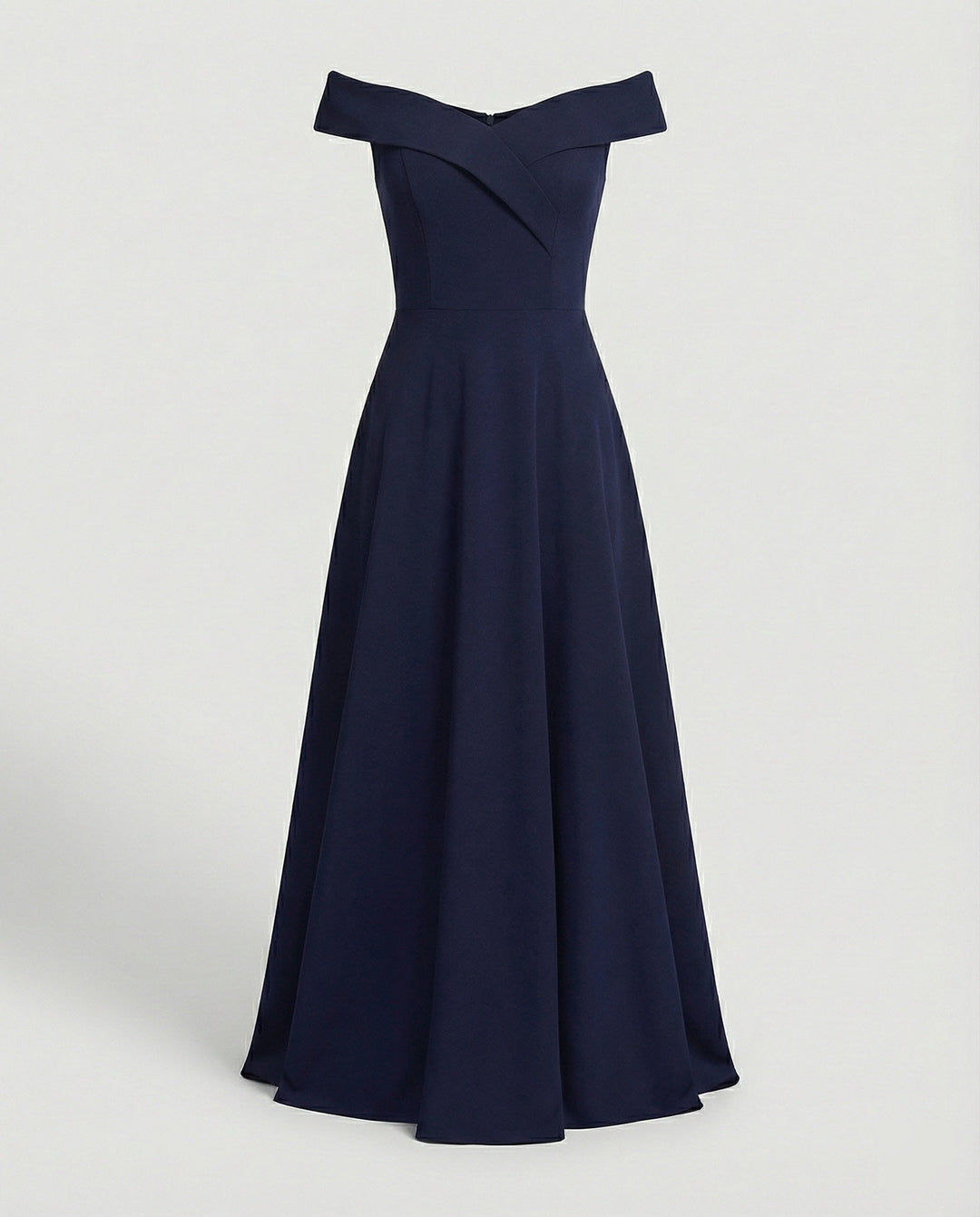 Echoarchiv | Elegantes Off-Shoulder Langes Catwalk Abendkleid