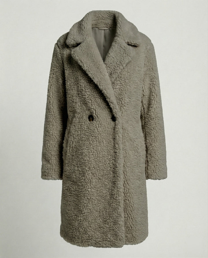 Damen Teddyfell Jacke mit Warm & Kuschelig | Echoarchiv