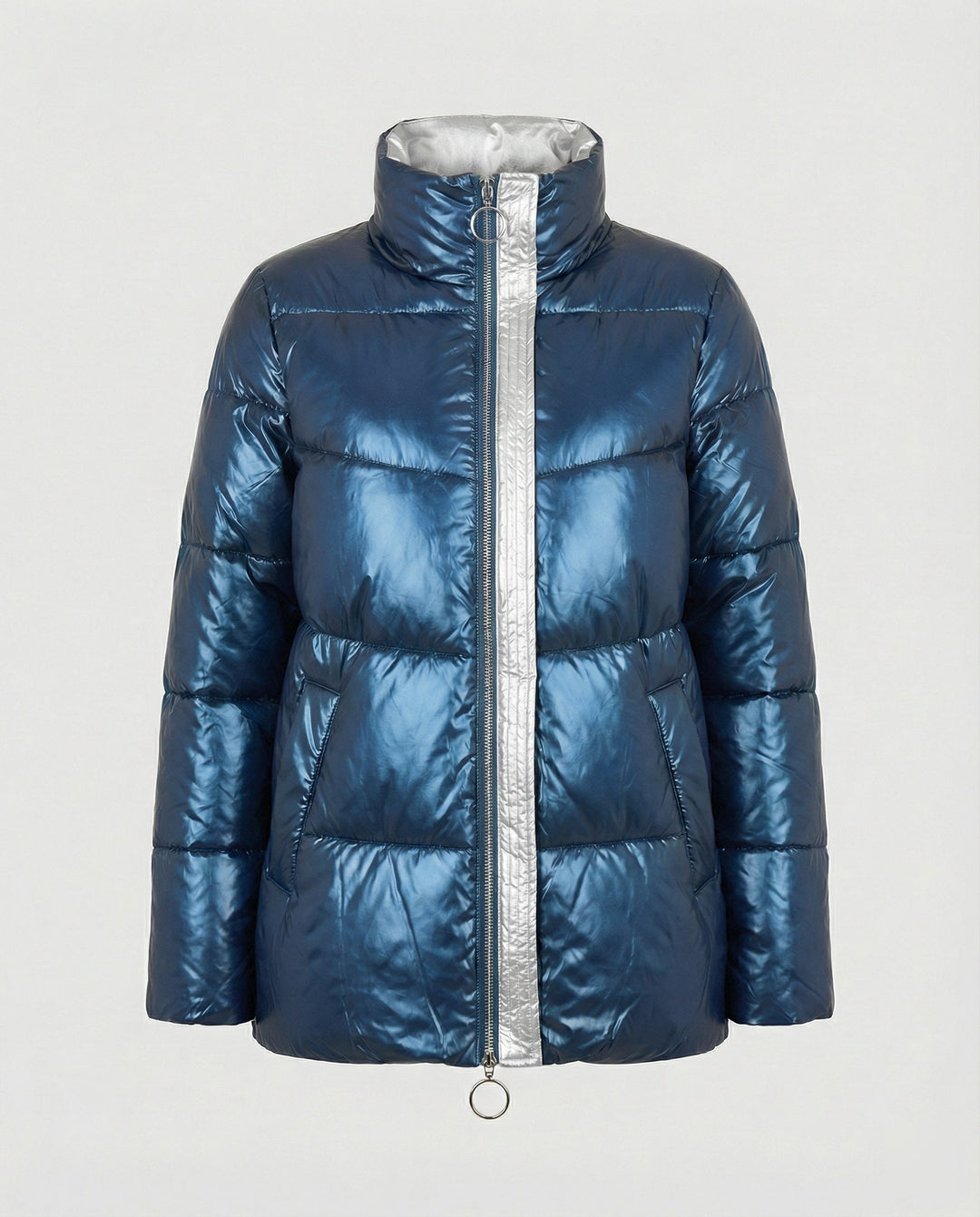 Echoarchiv Glänzende Leuchtende Stylische Jacke