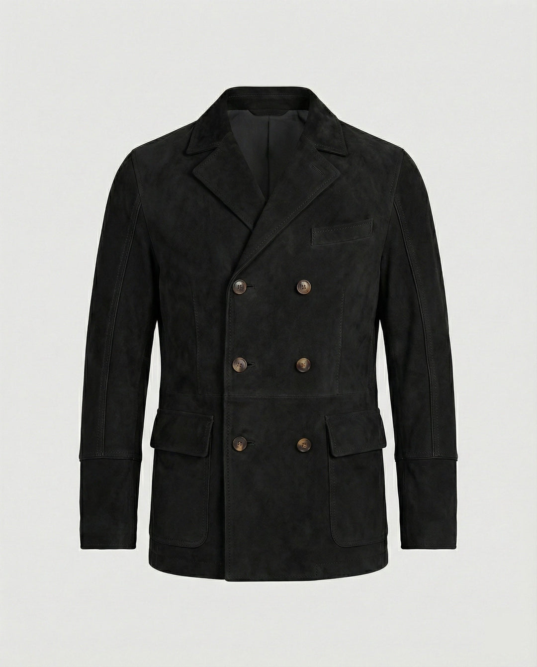 Echoarchiv - Klassischer Herbst Doppelreihiger Blazer für Männer