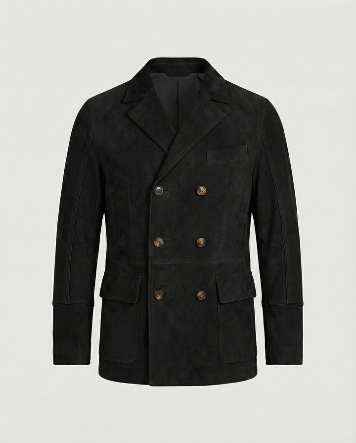 Echoarchiv - Klassischer Herbst Doppelreihiger Blazer für Männer
