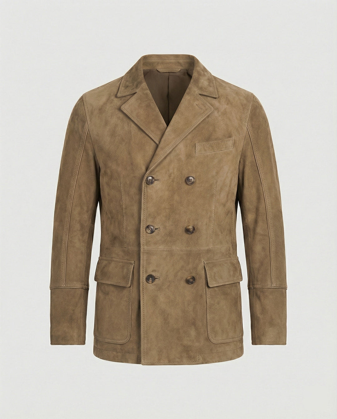 Echoarchiv - Klassischer Herbst Doppelreihiger Blazer für Männer