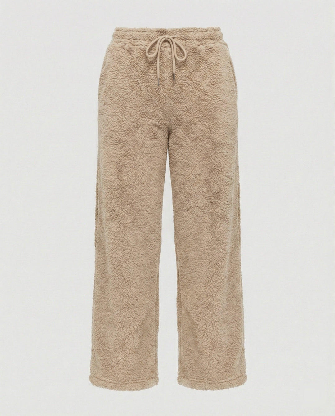 Damen kuschelige Fleece-Hose mit weitem Schnitt Echoarchiv