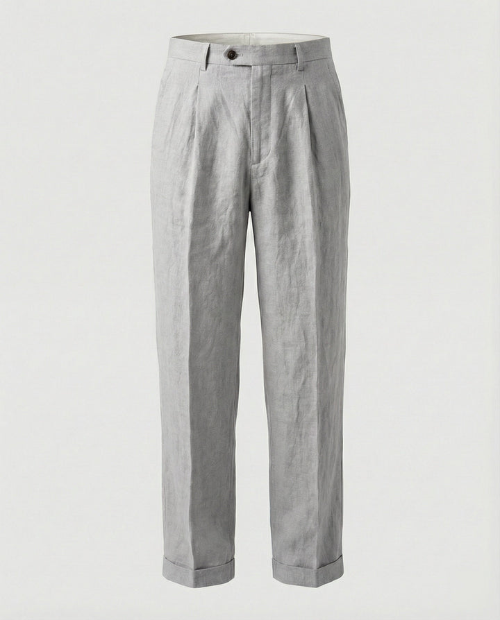 Herren elegante und bequeme Leinenhose Echoarchiv