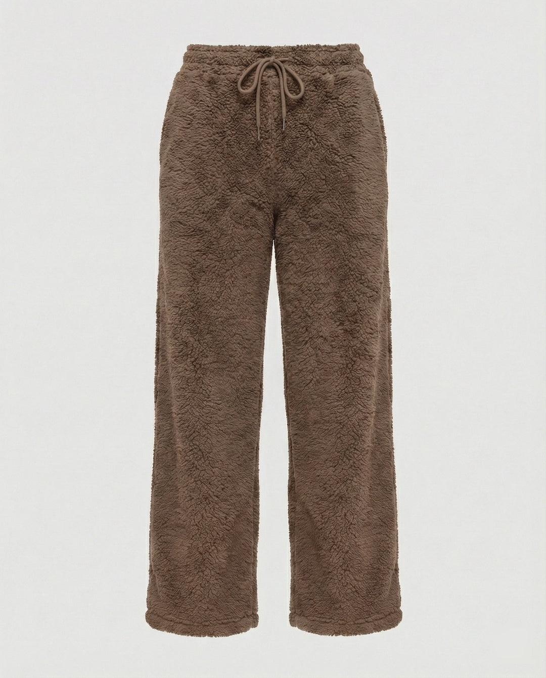 Damen kuschelige Fleece-Hose mit weitem Schnitt Echoarchiv