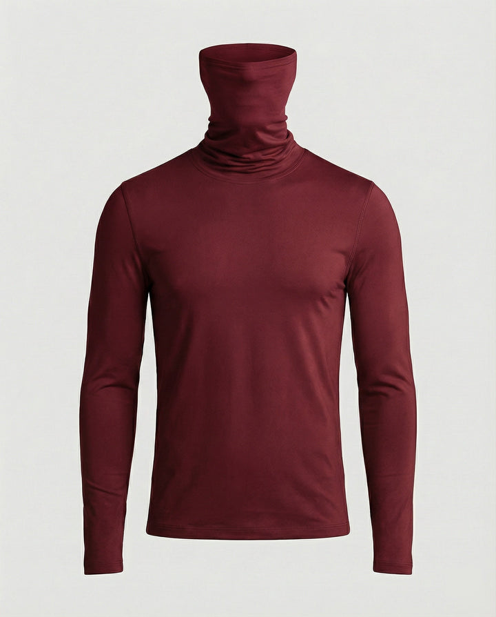 Herren Funktionsshirt mit hohem Kragen und innovativem Feuchtigkeitsmanagement Echoarchiv