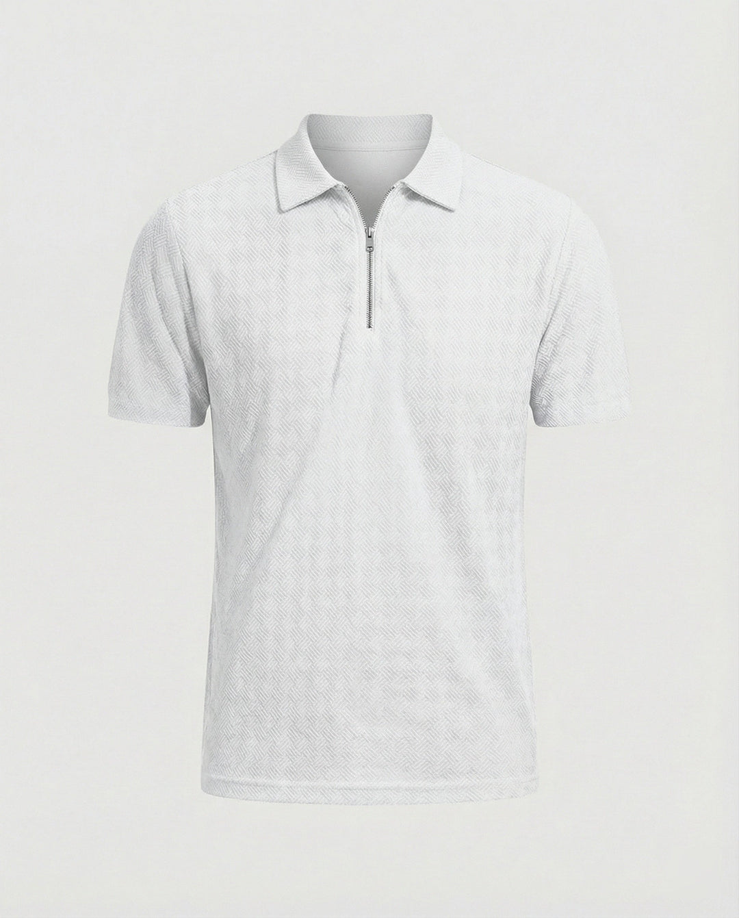 Herren Poloshirt mit Reißverschluss