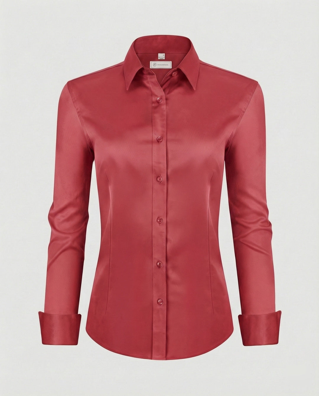Damen Hemdbluse Stretch tailliert