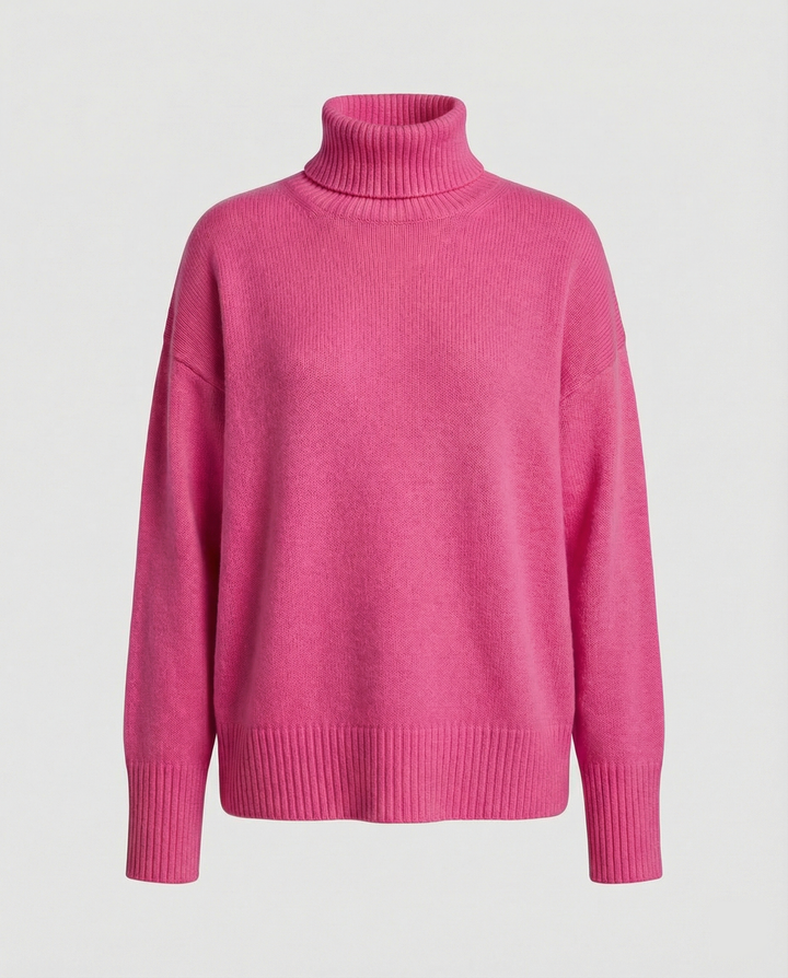 Damen kuscheliger Rollkragenpullover Echoarchiv