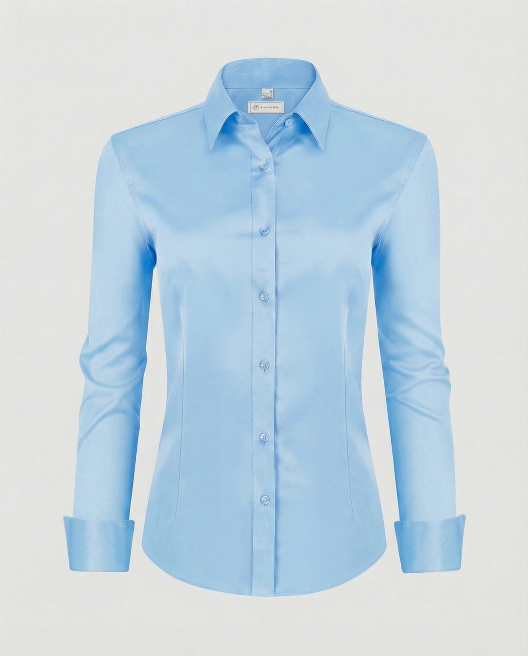 Damen Hemdbluse Stretch tailliert