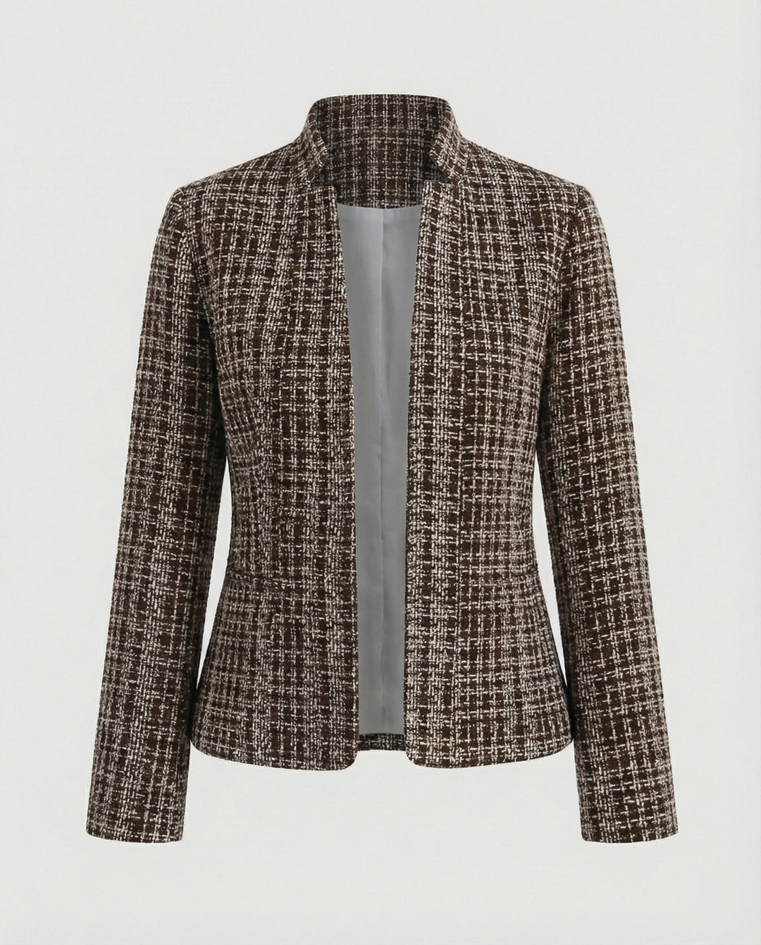 Damen Eleganter Blazer mit Tailliertem Schnitt | Echoarchiv