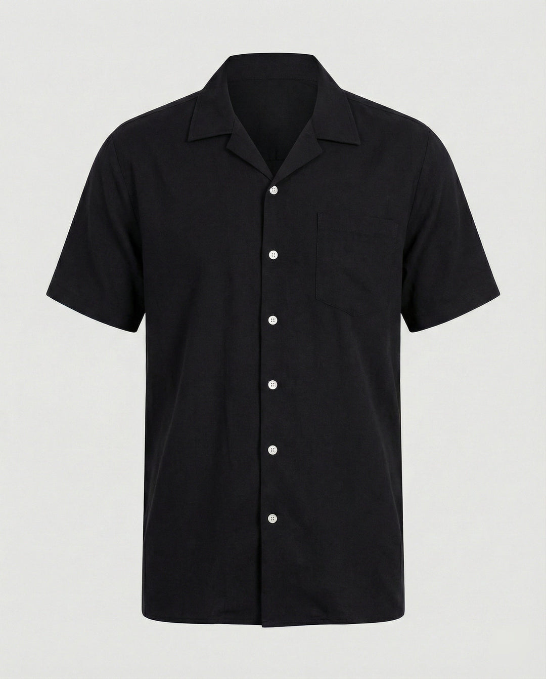 Kurzarm Hawaiihemd Herren Palmenprint – Arvello